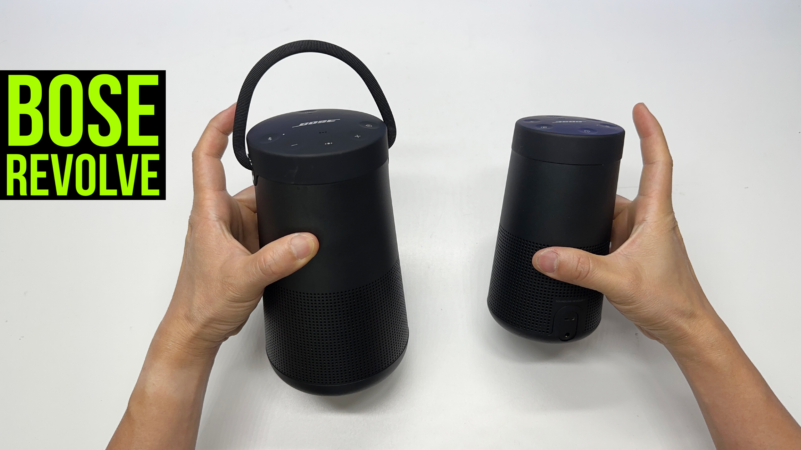 Watch Bose SoundLink Revolve and Revolve Plus compared #thisorthat